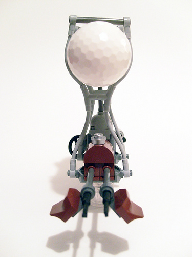 Illustration for article titled Steampunk LEGO Steam Speeder Spurs Swooning Sensations